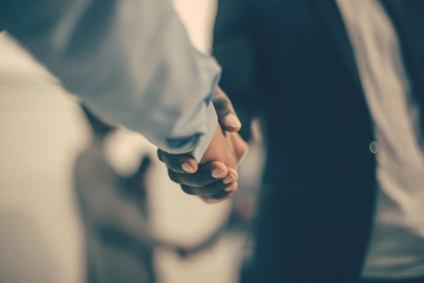 handshake of attorneys